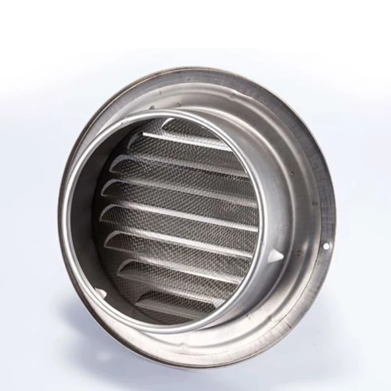 

Round Air Vent Outlet Duct Cover Home Improvement Vents Fan Tumble Dryer Extractor Wall Mount Air Vent