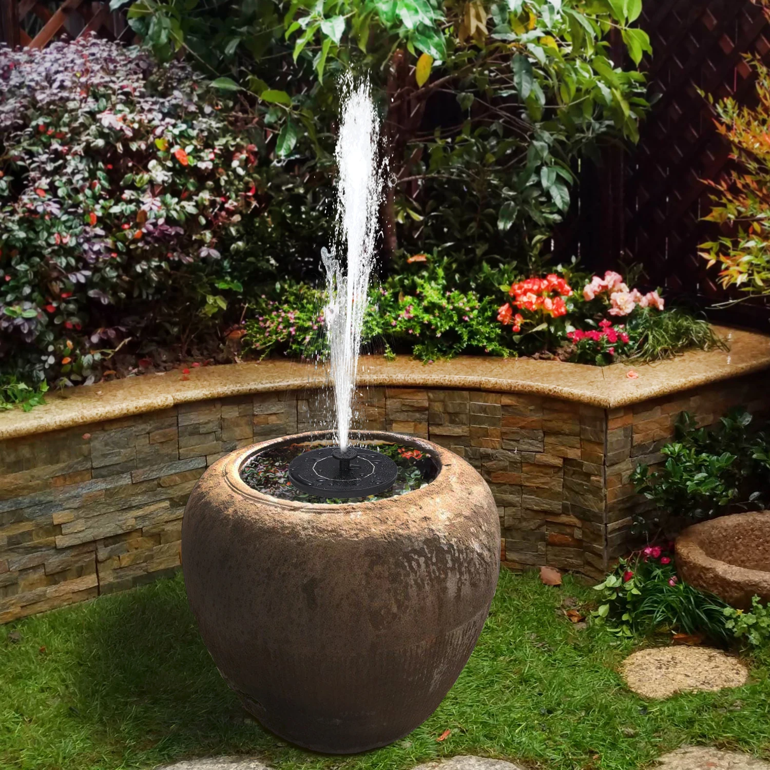 6 в солнечный фонтан полив комплект мощность Солнечный насос бассейн пруд погружной водопад плавающий солнечная панель водяной фонтан для сада