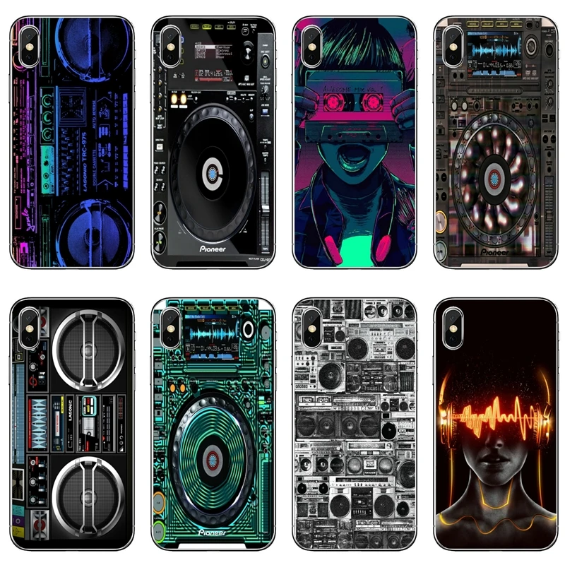 Для Xiaomi Redmi 9T 9C 9A 7 7A K20 6 6A S2 Note 9S 9 8 8T 5A Pro Music DJ микшер силиконовый чехол для телефона |