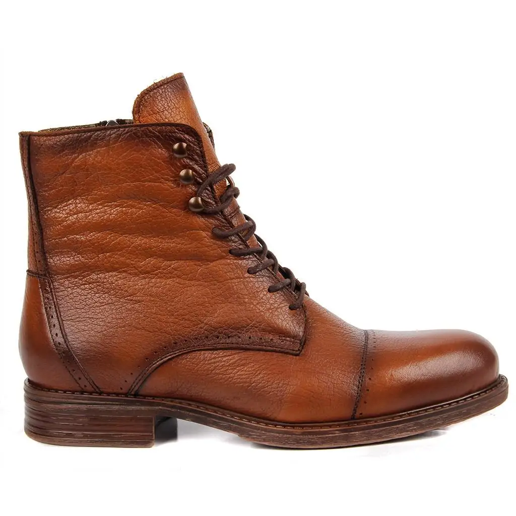 

Sail Lakers-Tan Men Leather Boots