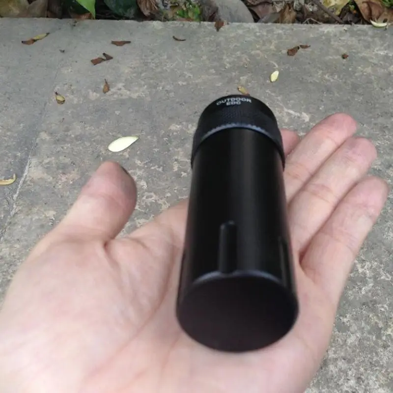 Outdoor Outdoor Waterproof Bottles Emergency First Aid Survival Pill Bottle Camping EDC Tank Box for Cigarettes Matches