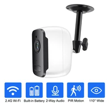 Уличная беспроводная камера безопасности Wifi перезаряжаемая батарея питание 1080P HD камера видеонаблюдения двухсторонняя говорящая PIR сигнализация