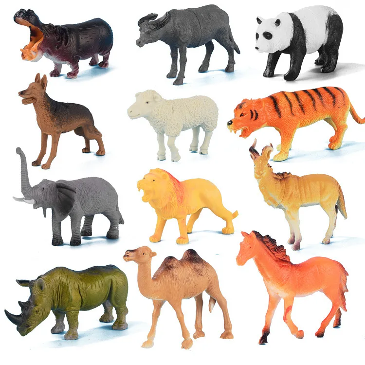 

Manufacturers Direct Selling Wild Animal Model Children Simulated Animal Series 40 Hollow Animal Model Ornaments