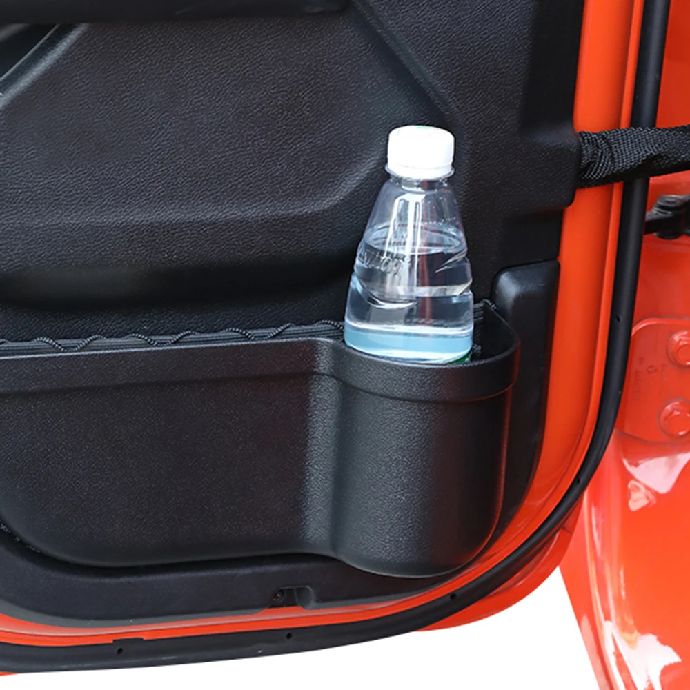 LEEPEE, 1 пара, автомобильный Органайзер, складные коробки для хранения двери автомобиля, для 2011- Jeep Wrangler JK JKU 2/4, передний дверной карман
