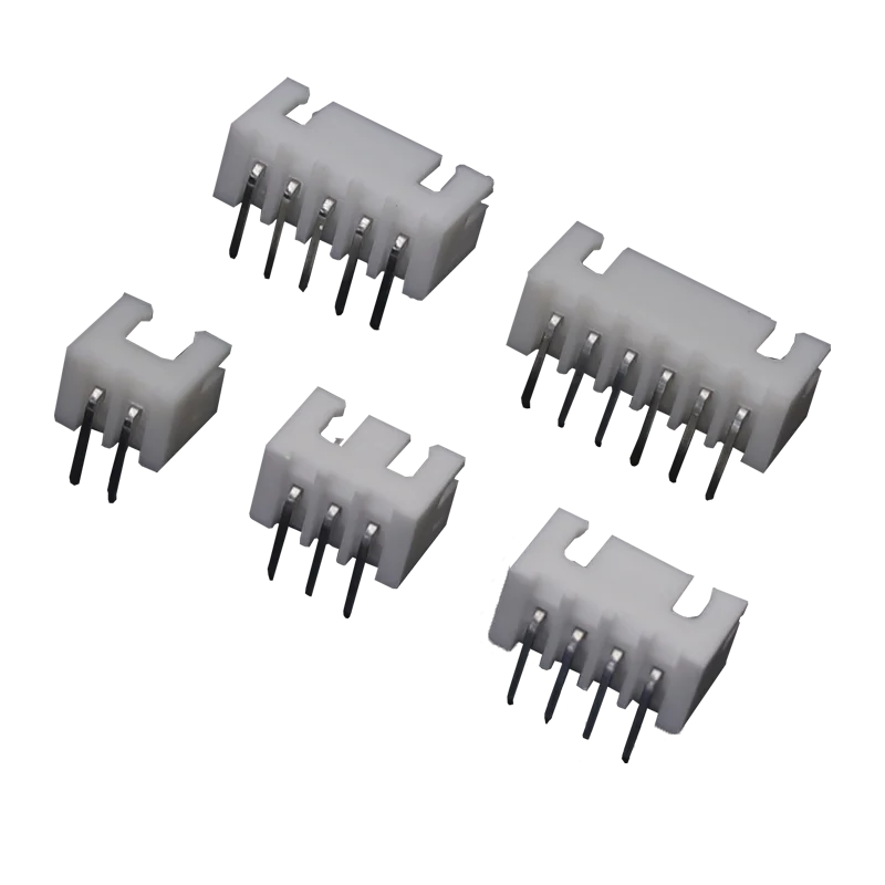 

50PCS XH2.54 Curved needle Pin Header Connector 2P 3P 4P 5P 6P 7P 8P 9P 10P 12Pin 2.54mm Pitch Right Angle Socket XH For PCB jst