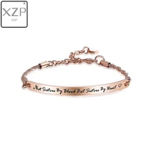 XZP лучшие друзья браслет друг подарок ювелирной дружбы "не сестры крови, но сестры сердцем" браслет дружбы