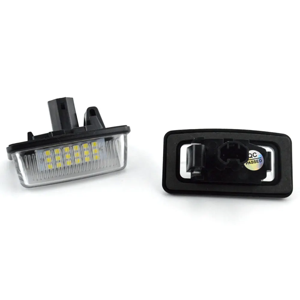 2 шт. автомобиля 12V 18LED Подсветка регистрационного номера SMD для Защитные чехлы для сидений, сшитые специально для Toyota Corolla E11 Корона S180 Звездочка EP91 Vios Previa ACR50 GSR50; Прямая поставка