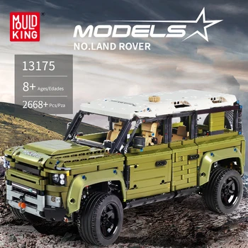 

Mould King Land Rover MOC-42110 Land Car Rover de carretera juguete para lepining Technic series building blocks toy gitfs