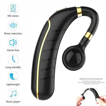 

In-Ear Wireless Bluetooth 5.0 Earset Driving Trucker Headset Noise Cancelling Portable Audio Video Volume Control Earbuds