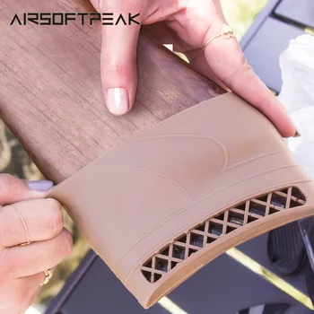 

Airsoftpeak Hunting Rifle Rubber Recoil Pad Tactical Slip-On Buttstock Extension Protector Shooting Rubber Gun Butt Accessories