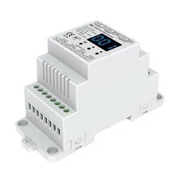 

4CH*5A 5-24VDC CV DMX Decoder D4 4Ch Digital Tube Display Guide DMX512 PWM Constant Voltage Decoder D4 Project DMX512 Decoder