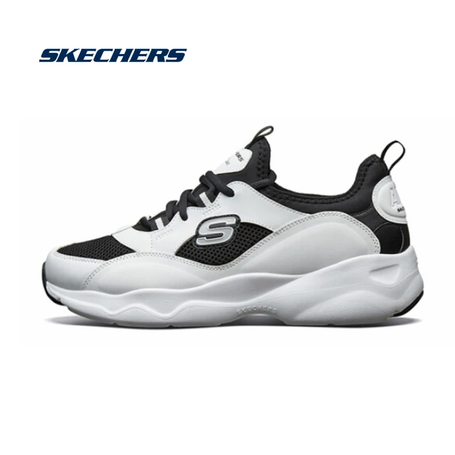 Skechers Casual Shoes Men D'lites Chunky Sport Shoes Platform Up Dad Sneakers Luxury Original Shoes 666095-bkw - Casual Sneakers - AliExpress