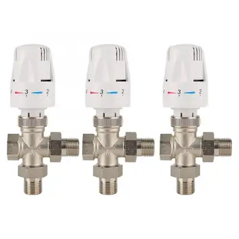 

Actuator Ball Valve 3 Way Thermostatic Valve Brass Automatic Temperature Control Valve Electric Magnetic Valve