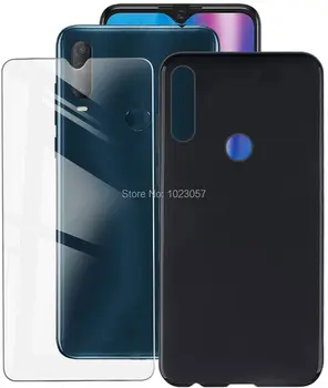 

For On Alcatel 1S 3L 2020 Tempered Glass Case Full Protection Cover Case With Tempered Glass For Alcatel 1S 2020