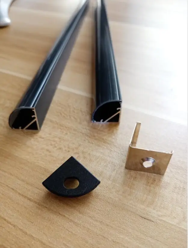 Бесплатная доставка высококачественные Угловые настенные алюминиевые профили с