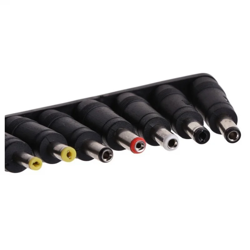28x DC power 5,5x2,1mm Jack to 28 Plug адаптер питания для ноутбука черный