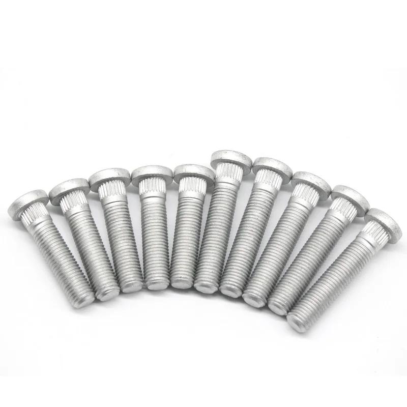 10/20pcs Spline diamet 12mm-M12x1.5/M12x1.25 Car Wheels Lug Bolts Wheel Lug Lengthen screw auto fasteners car screws For Honda Accord Suzuki Swift Jimny