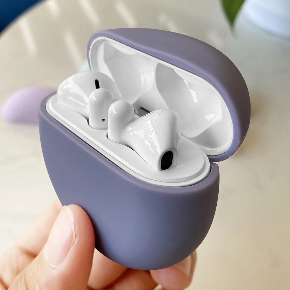 Мягкий силиконовый чехол для наушников Huawei FreeBuds 3 металлический