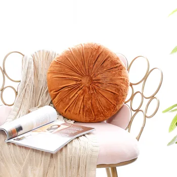 

Round Pumpkin Throw Cushion Home Decorative for Home Sofa Chair Bed Car Decor Wedding Decoration Plush Toy