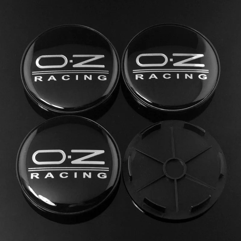 4 шт. глянцевый черный OZ Racing 68 мм Центральная крышка колеса M673 Замена для O.Z Leggera-HLT обод украшения