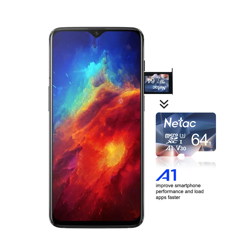 Netac Memory Card Tarjeta Micro SD Card 16GB 32GB 64GB 128GB Class 10 USB Flash Card  for Smartphone Adapter SD Card Hot sale