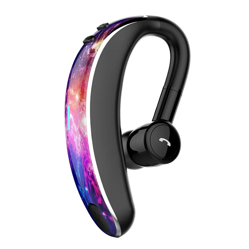 Bluetooth 5,0 Беспроводные наушники с одним ухом, гарнитура с громкой связью для бизнеса, bluetooth-гарнитура 20 часов воспроизведения для бизнеса/вождения