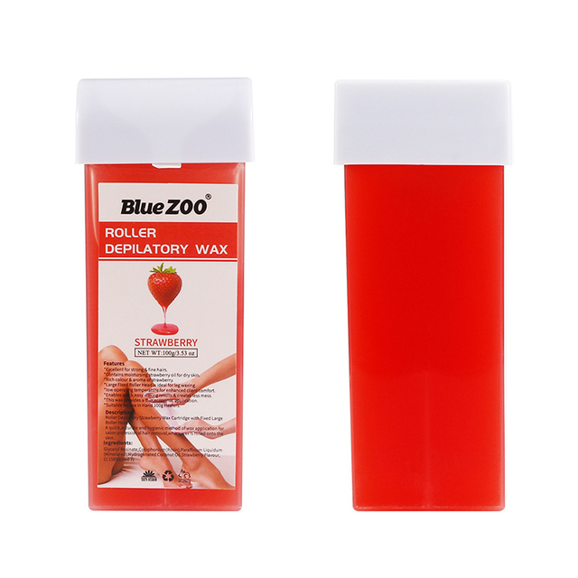 Natural Depilatory Beeswax Strips Hot Wax Machine Dedicated Beeswax Green Tea Aloe Extract Gently Hair Removal Wax TSLM2