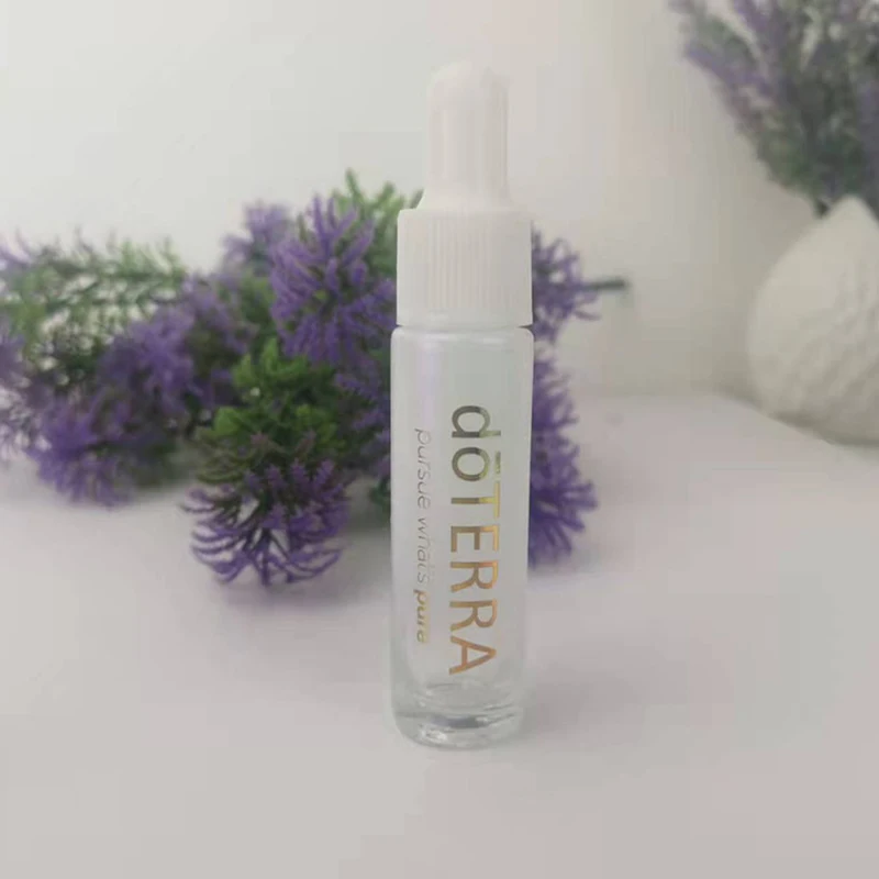 빈 유리 에센셜 오일 병, 스테인레스 스틸 롤러 볼 리필 롤 온 병, 화장품용 10 팩, 10ml, 5ml