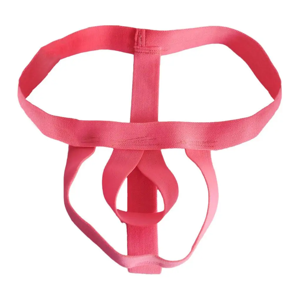 Sexy T-back Design String Thong Underwear  for Men Stretchy Open Pouch Rings G-Strings & Thongs Stretchy Jockstrap Underwear