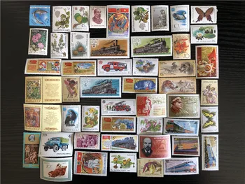 

50 PCS Different CCCP, USSR, Soviet, Russia CZAR , Real Postage Stamps, Set Lot, UNC New Condition, Good Condition Gift