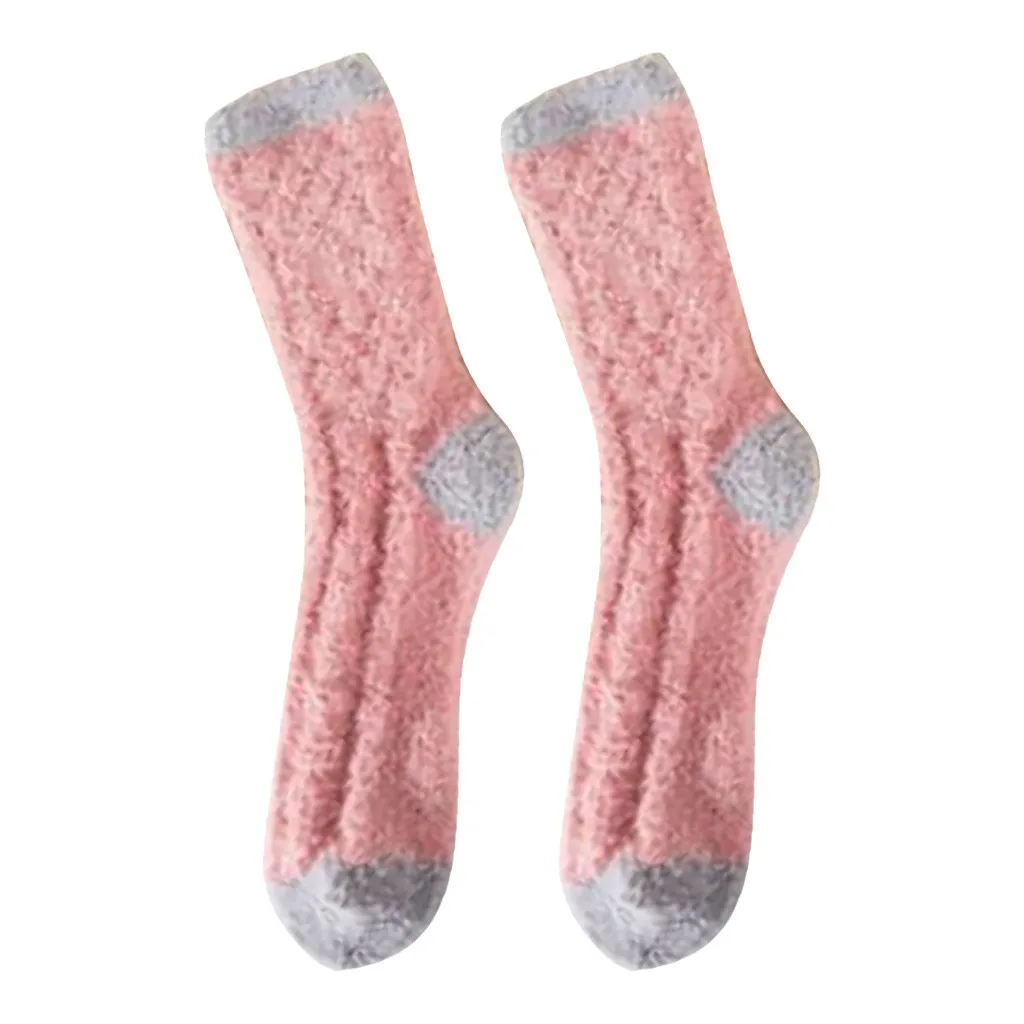 Женские носки, весенние забавные цветные носки в стиле пэчворк, женские уличные теплые мягкие носки-тапочки, женские носки, Calcetines Mujer