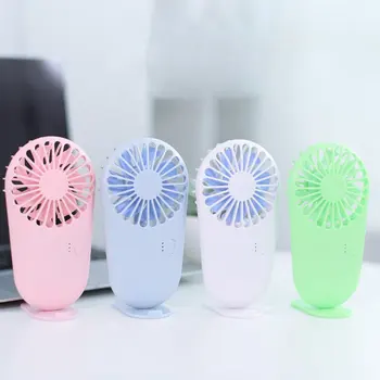 

Portable Mini USB Charging Noiseless Desktop Electric Fan Gift Decoration Cool Air Hand Held Travel Cooler Cooling
