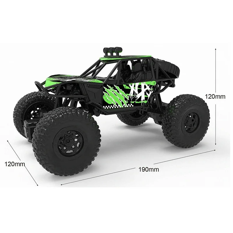 2.4G 1:22 Climbing Dirt Bike Remote Control Truck Off-road RC Car Auto Shock Absorbers Racing Toys Children Kids 3 Years | Игрушки и