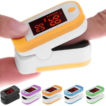 

IN STOCK! Finger Pulse Oximeter Blood Oxygen Saturation meter Fingertip Pulsoximeter SPO2, PR, PI Monitor Oximetro dedo Oximeter