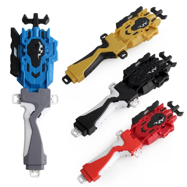 Beyblades Burst battle gyroToys AccessoriesLauncher Gyro handle Beybleyd Two-way Rotary Grip Puller Ruler Transmitter Handle 1