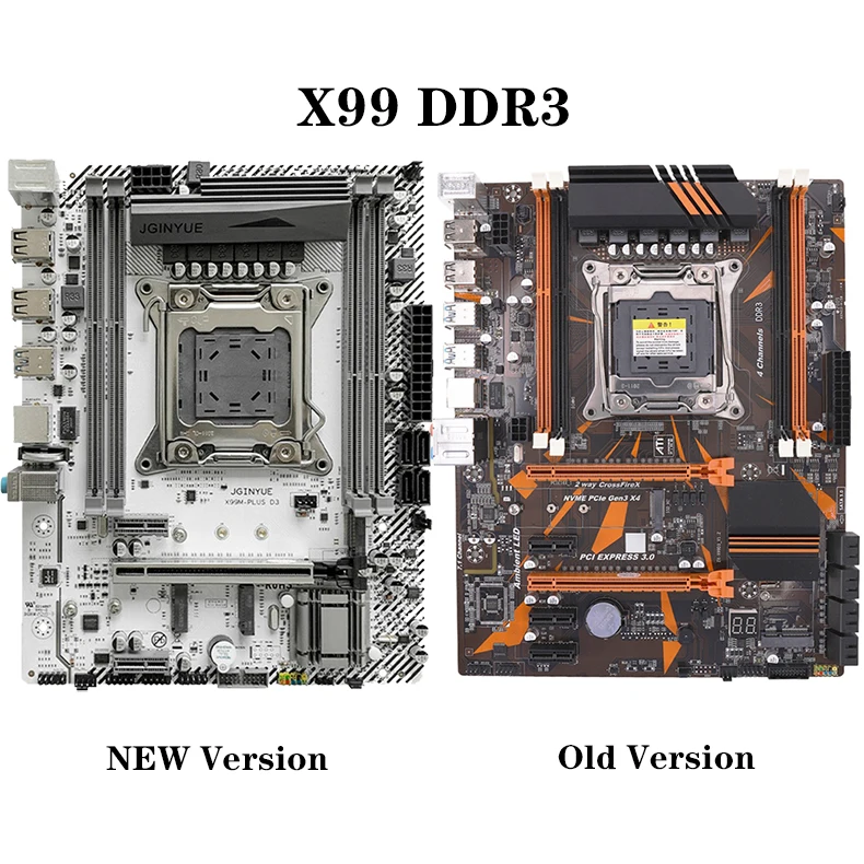 Материнская плата X99 LGA 2011 3 DDR3 REG ECC M.2 NVME WIFI Turbo Boost для процессора Intel LGA2011 V3 I7 Xeon