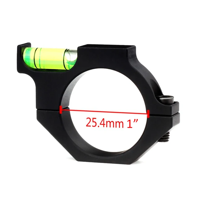 Level for Sight Hunting Rifle Spirit Level 25.4/30mm Picatinny Rail Weaver Tube Riflescope Mount Adapter Scope Sight Пикатини 25.4mm