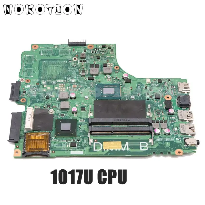 NOKOTION материнская плата для ноутбука Dell Inspiron 3421 5421 1017U CPU DDR3 | Компьютеры и офис