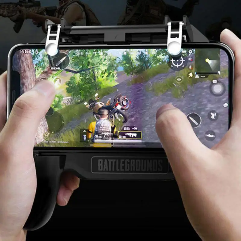  BEESCLOVER PUBG Mobile Phone Game Controller Joystick Cooling Fan Gamepad for Android IOS