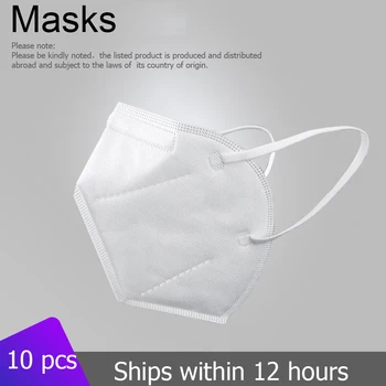 

10/20/50pcs Masks 3-Layer Respirator Dustproof Face Mask Mouth Mascarillas Breathable Reusable Masque Safety Dust Mask Meltblown