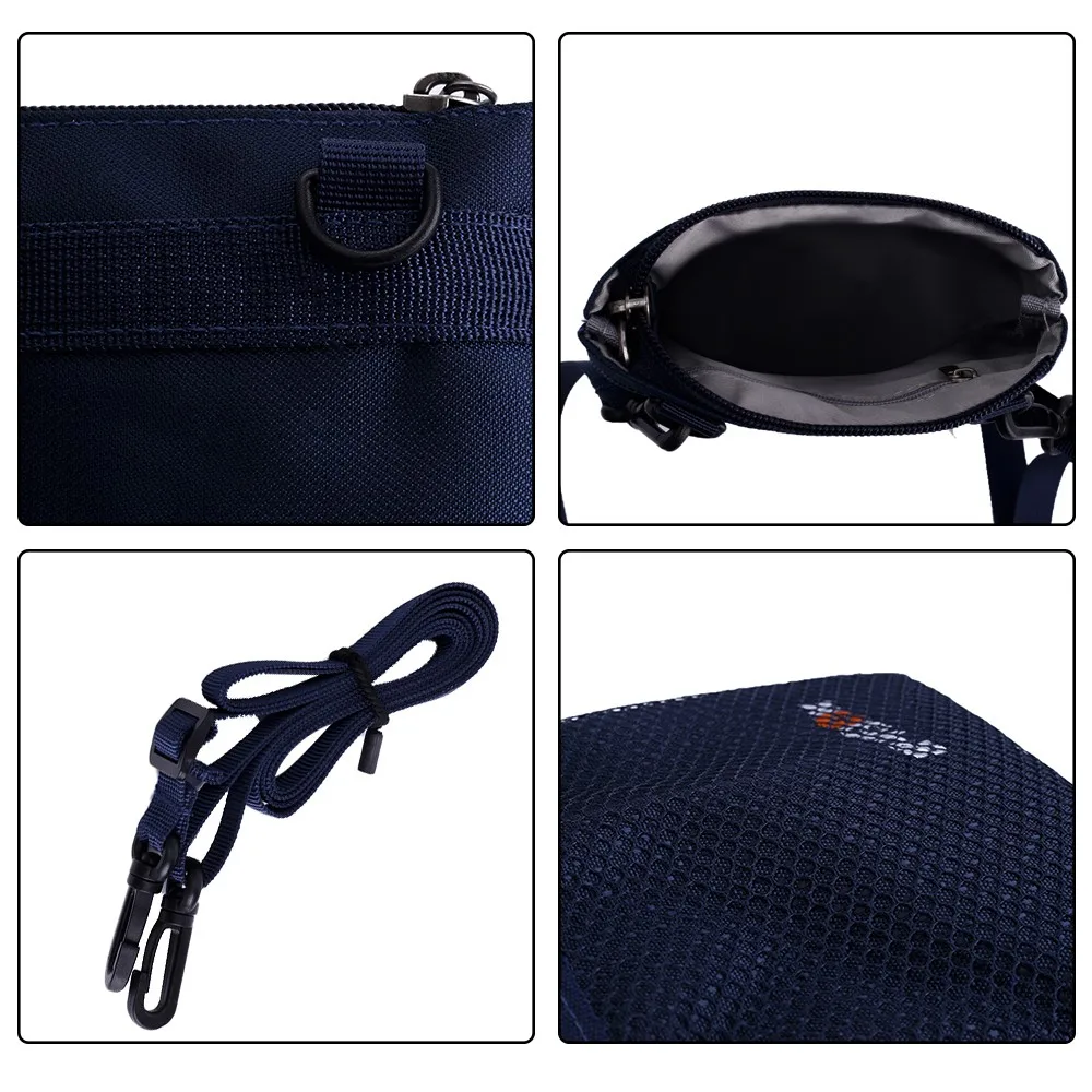 Outdoor Anti-Theft Card Phone Storage Bag Passport Key Holder Wallet Neck Lanyard Travel Sports Crossbody Bag EDC Pouch