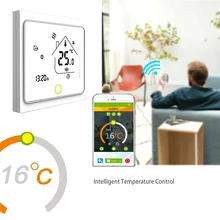 WiFi умный термостат регулятор температуры для воды/электрический подогрев пола воды/газовый котел работает регулятор температуры