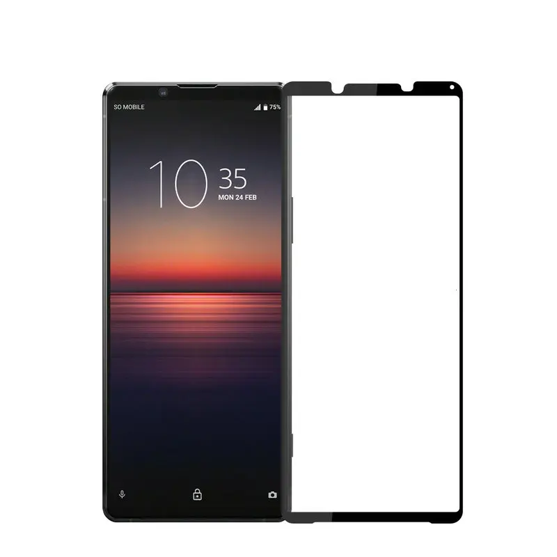 Защитное стекло закаленное для Sony Xperia 1 II 2 1m2 Mark MK XQ-AT51 AT72 AT52 J8110 | Мобильные