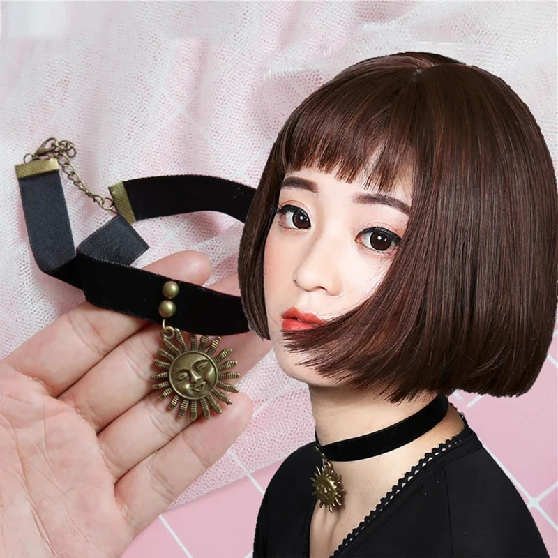 Girls Movie Leon Mathilda Choker Leon The Professional Cosplay Necklace For Women Gothic Jewellery Halloween Collares Kpop Props Torques Aliexpress