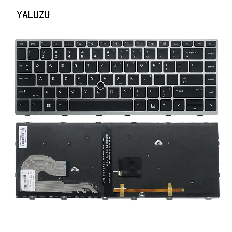НОВЫЙ США клавиатура для ноутбука HP EliteBook 840 G5 846 745 L14378-001 L11307-001 нам ноутбук с