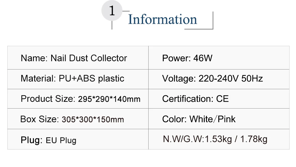 46 Вт гвоздь пылесборник маникюр с двумя мощными вентиляторами пылесос низкий шум маникюрные инструменты с 2 пакетами маникюрный салон инструмент