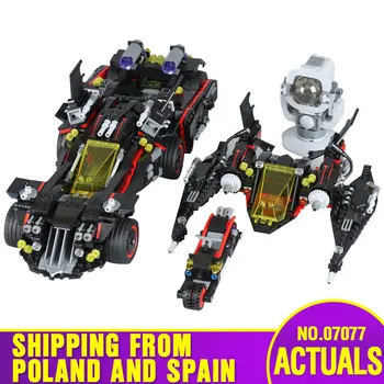 

07077 Movie Series Compatible With 70917 Ultimate Batmobile Set Educational Building Blocks Bricks Kids Toys Model Gift