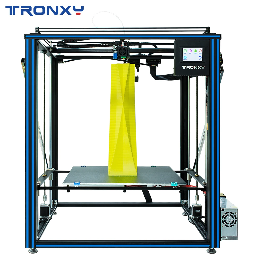 3D принтер Tronxy X5SA 500 PRO бесшумная материнская плата высокое качество с