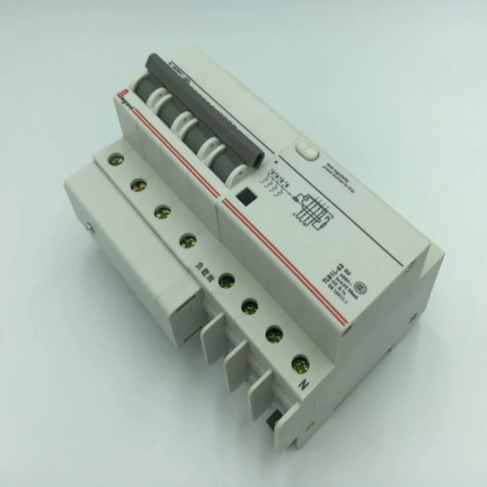 TLB1-63 4P 400V 10A 16A 32A 63A мини-выключатель остаточного тока защита от короткого замыкания