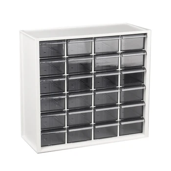 

24 Drawer Desktop Storage Box Acrylic Office Stationery Drawer Type Cosmetic Storage Box Sundries Finishing Box